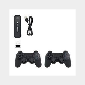 4K Ultra HD Game Stick 2 x Wireless Controllers Gamepad Set-Bar 9902189363642- 51745/27948