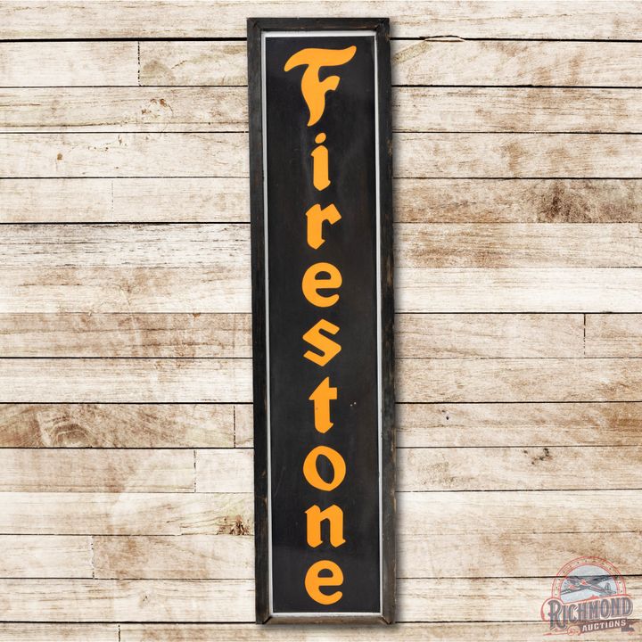 6' Firestone Tires Porcelain Sign TAC 8.75
