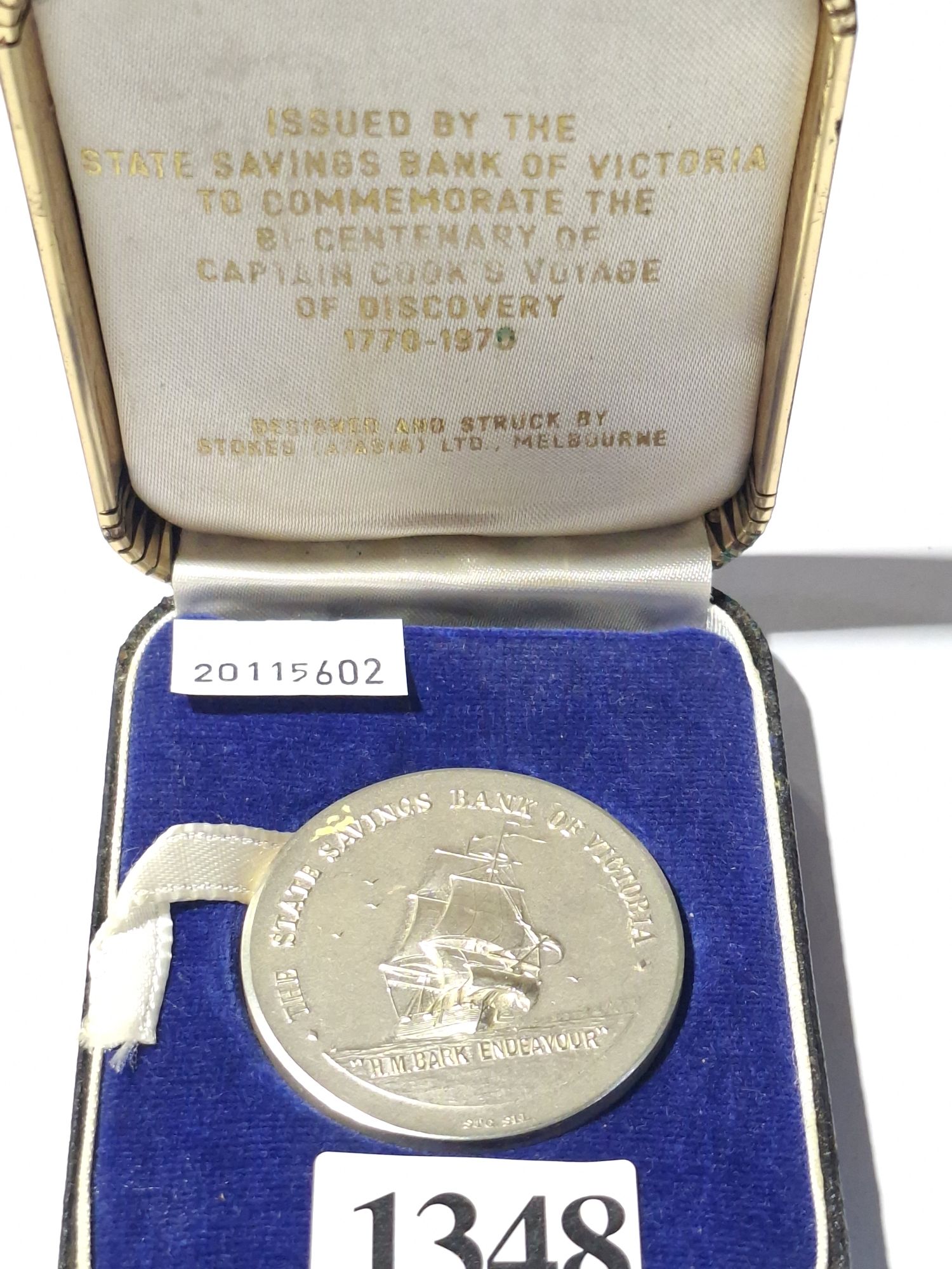 Australian Sterling Silver Medallion