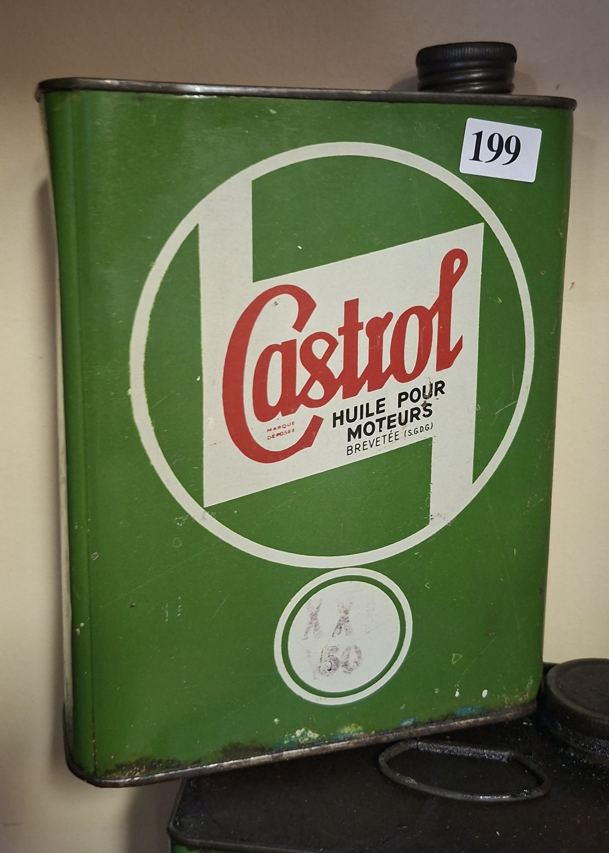 Castrol Motor Oil Can
