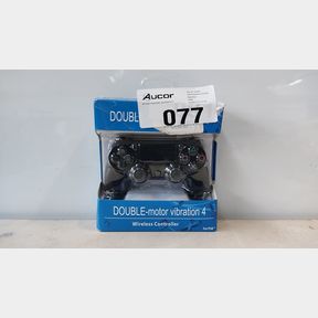DOUBLESHOCK 4 PLAYSTATION 4 WIRELESS CONTROLLER- GENERIC (PS4) - BLACK -
