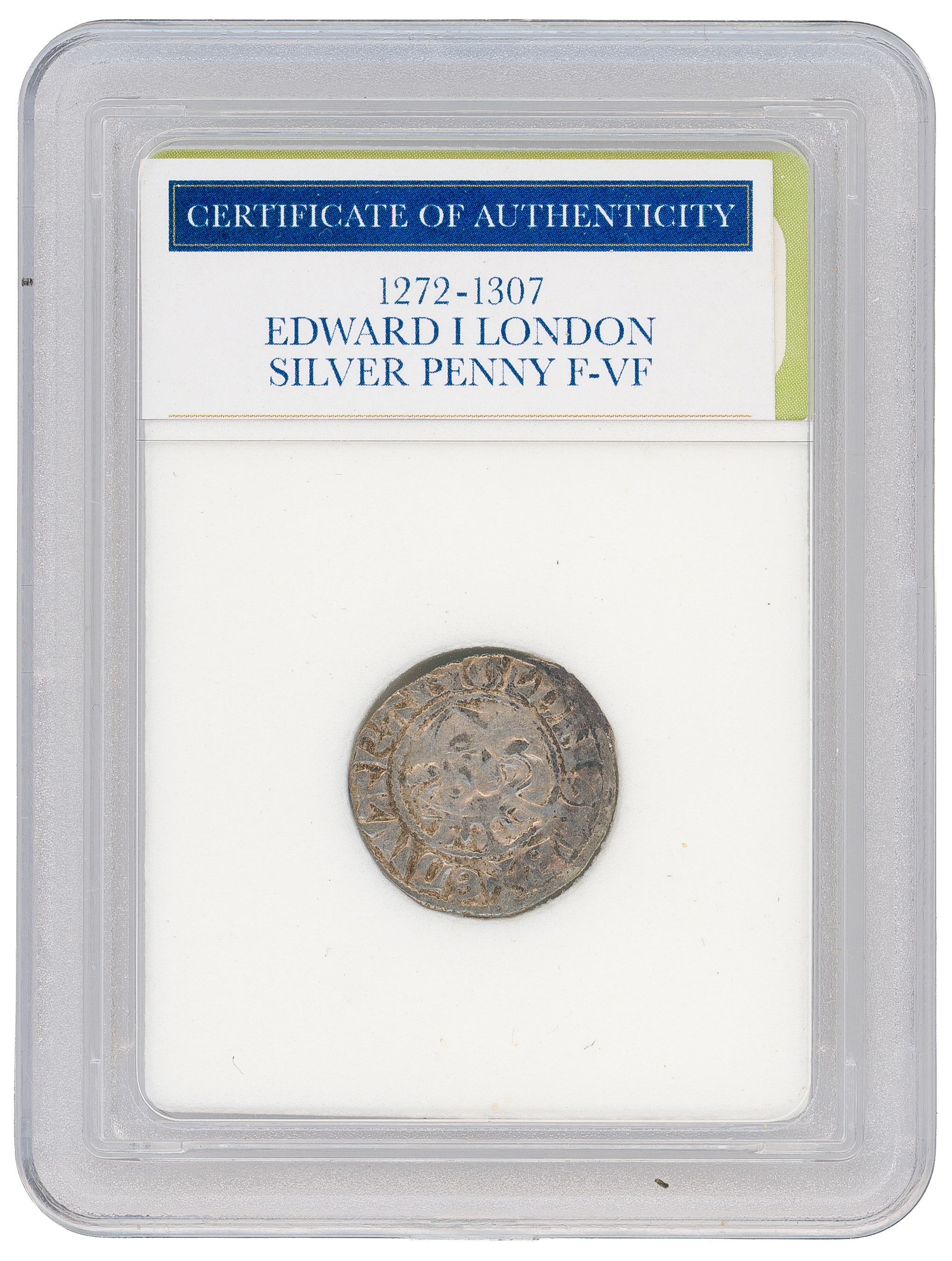 England, Silver, Penny, 1272-1307, F-VF