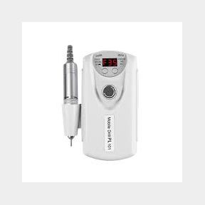 Rechargeable Electric Nail Drill Machine - White | Bar 9902181058119 - 51745/4359 SN B1 (S5)