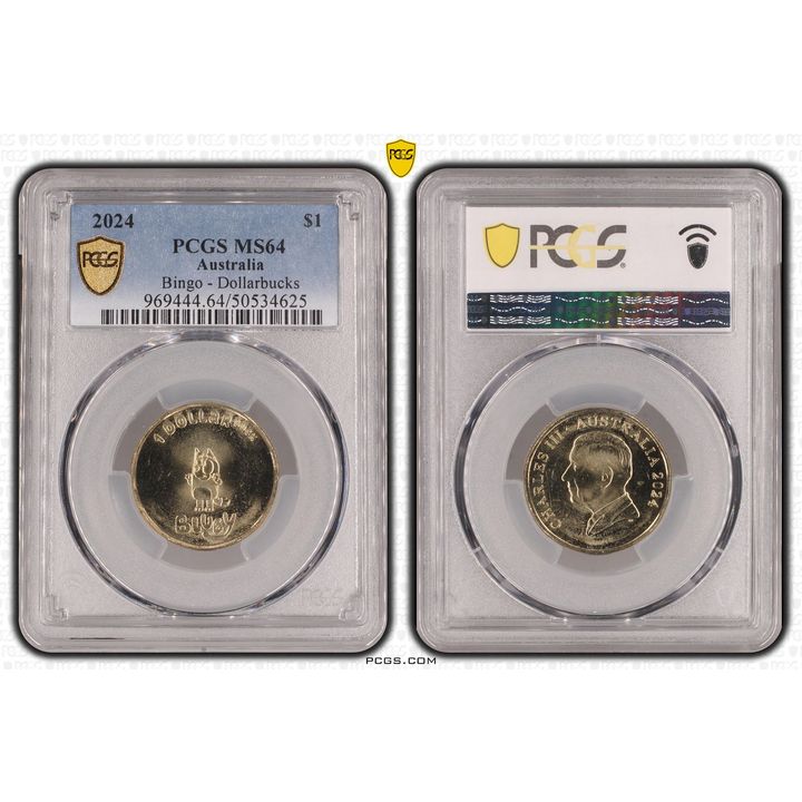 Bingo - Dollarbucks, One Dollar, 2024, PCGS MS64