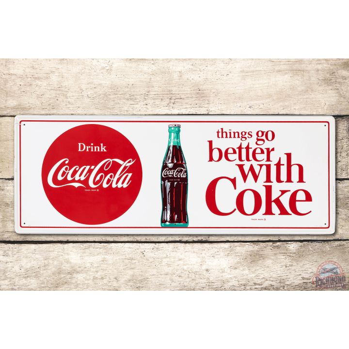 Drink Coca Cola Things Go Better With Coke Tin Sign