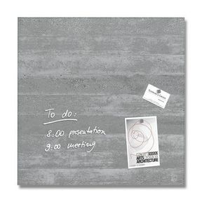 Magnetic Glass Writing Board Magnetic Glass Writing Board White Stone 480 x 480