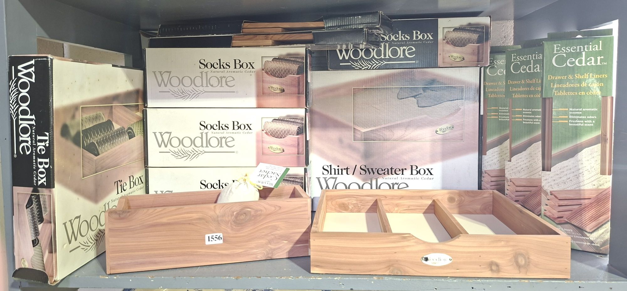 Woodluv Storage Boxes And Draw Liners