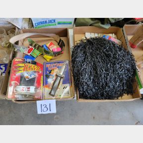 2 Boxes Magic Dagger, Speed Racer and other items
