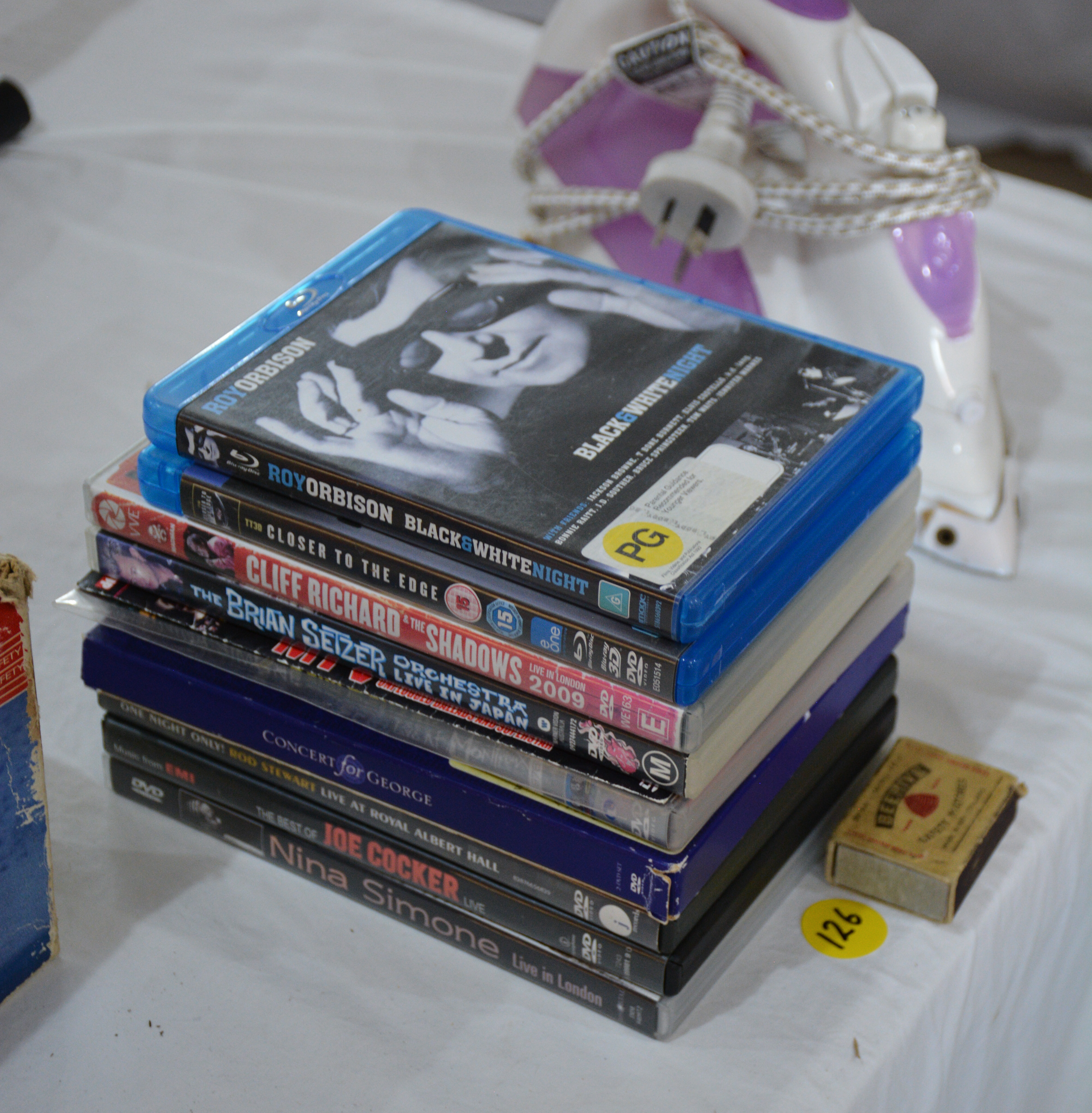 Collection of DVDs/Blurays — sold at auction in New Zealand for $5