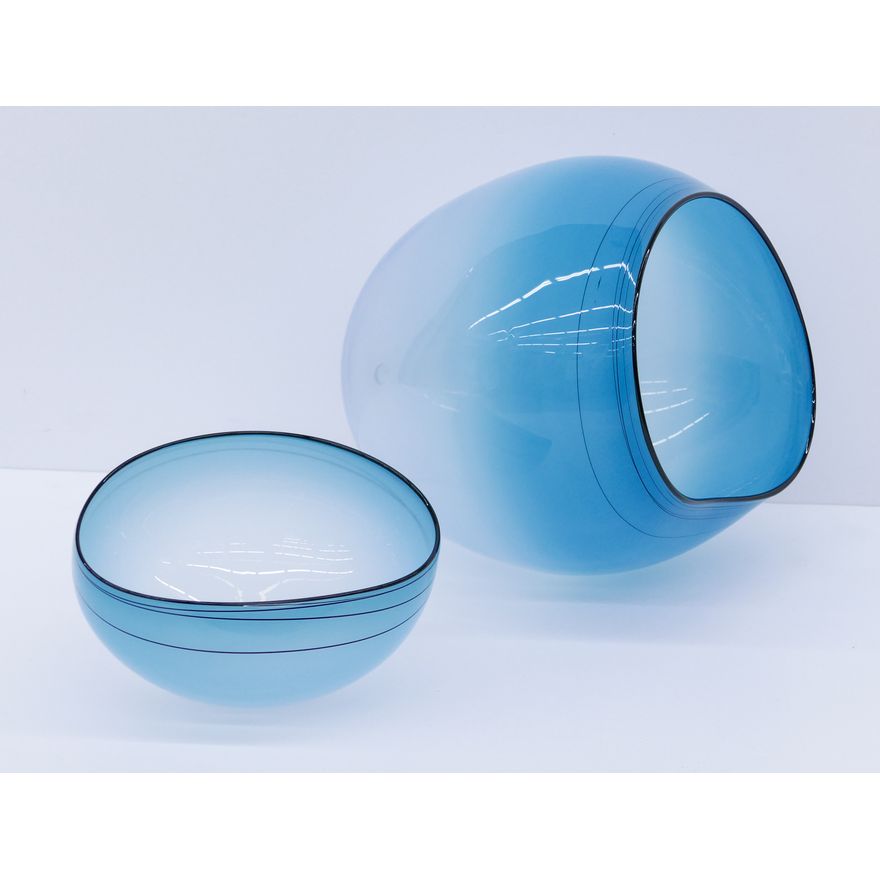 Dale Chihuly ''Blue Sky Basket Set'' 2009 Glass