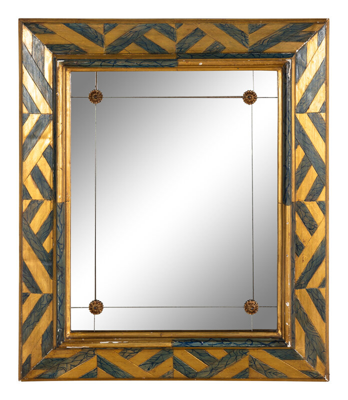 An Art Deco Wall Mirror
