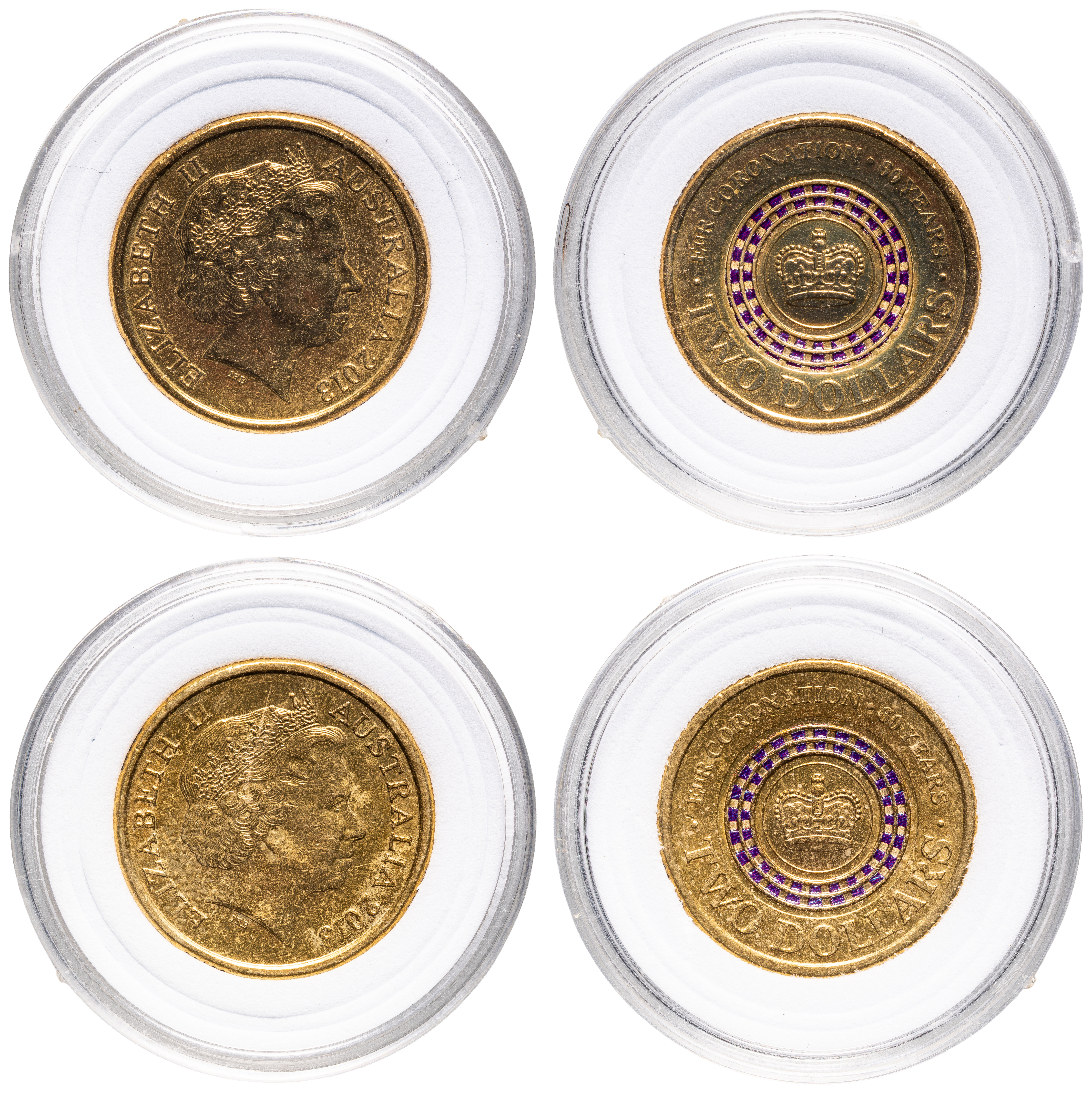 Elizabeth II, RAM - QEII Coronation, Two Dollars, 2013, UNC