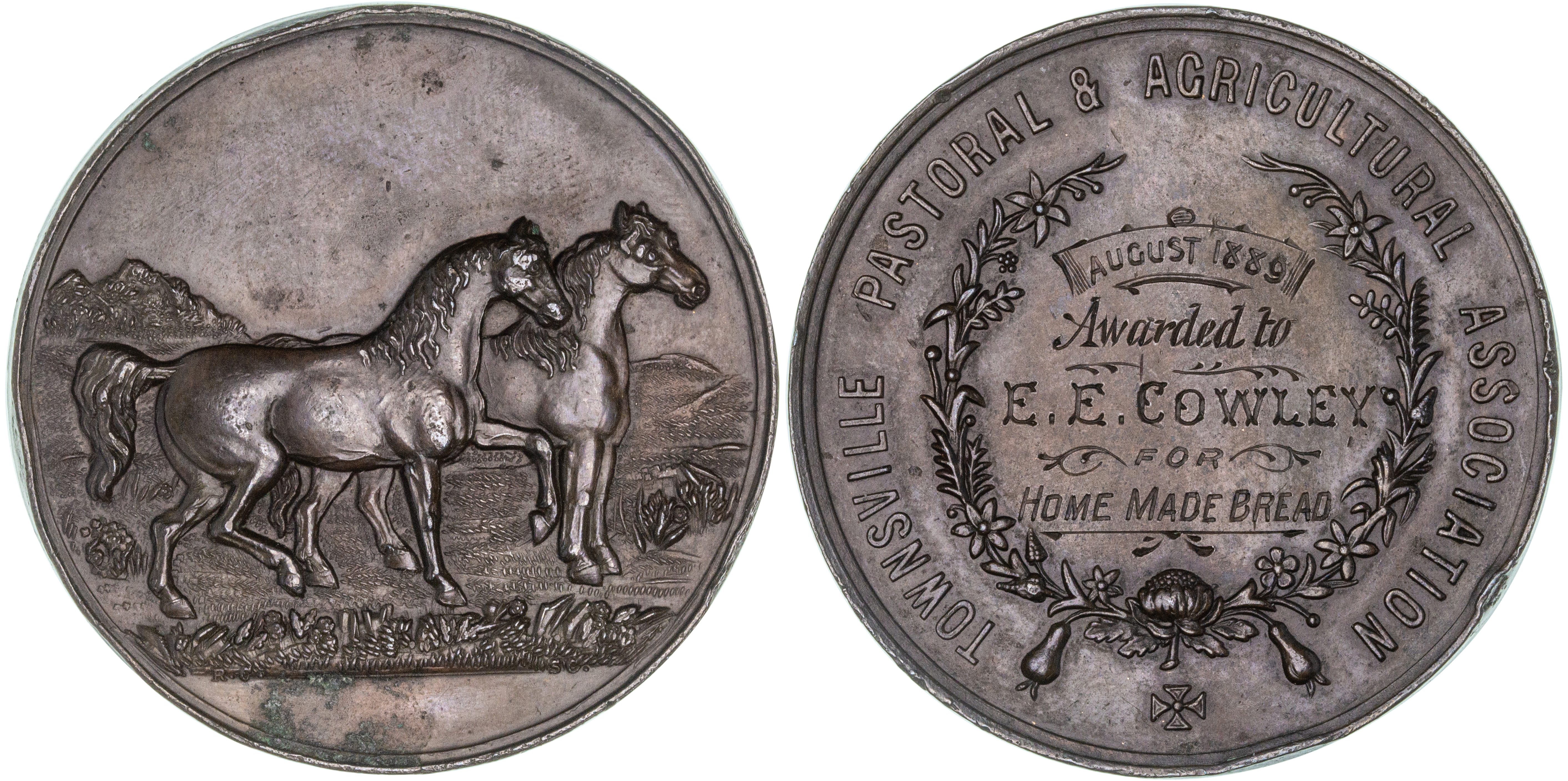 Queensland, 1889, aEF