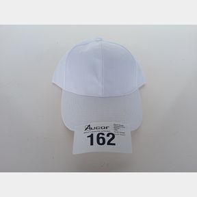 PLAIN SIX PANEL BASEBALL CAPS FOR MEN AND WOMEN - WHITE - UNISEX