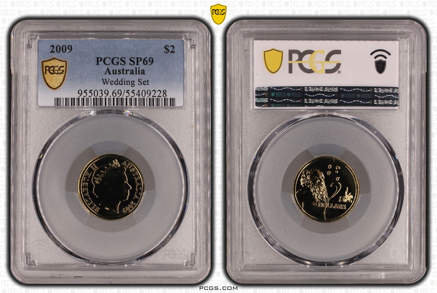 POP 2/0, Two Dollar, 2009, PCGS SP69