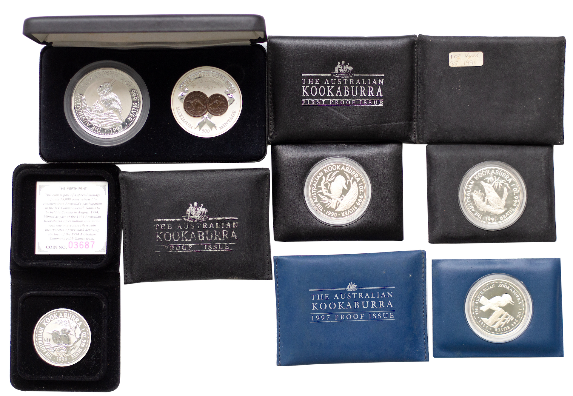 Kookaburras, 1990 - 1997, FDC
