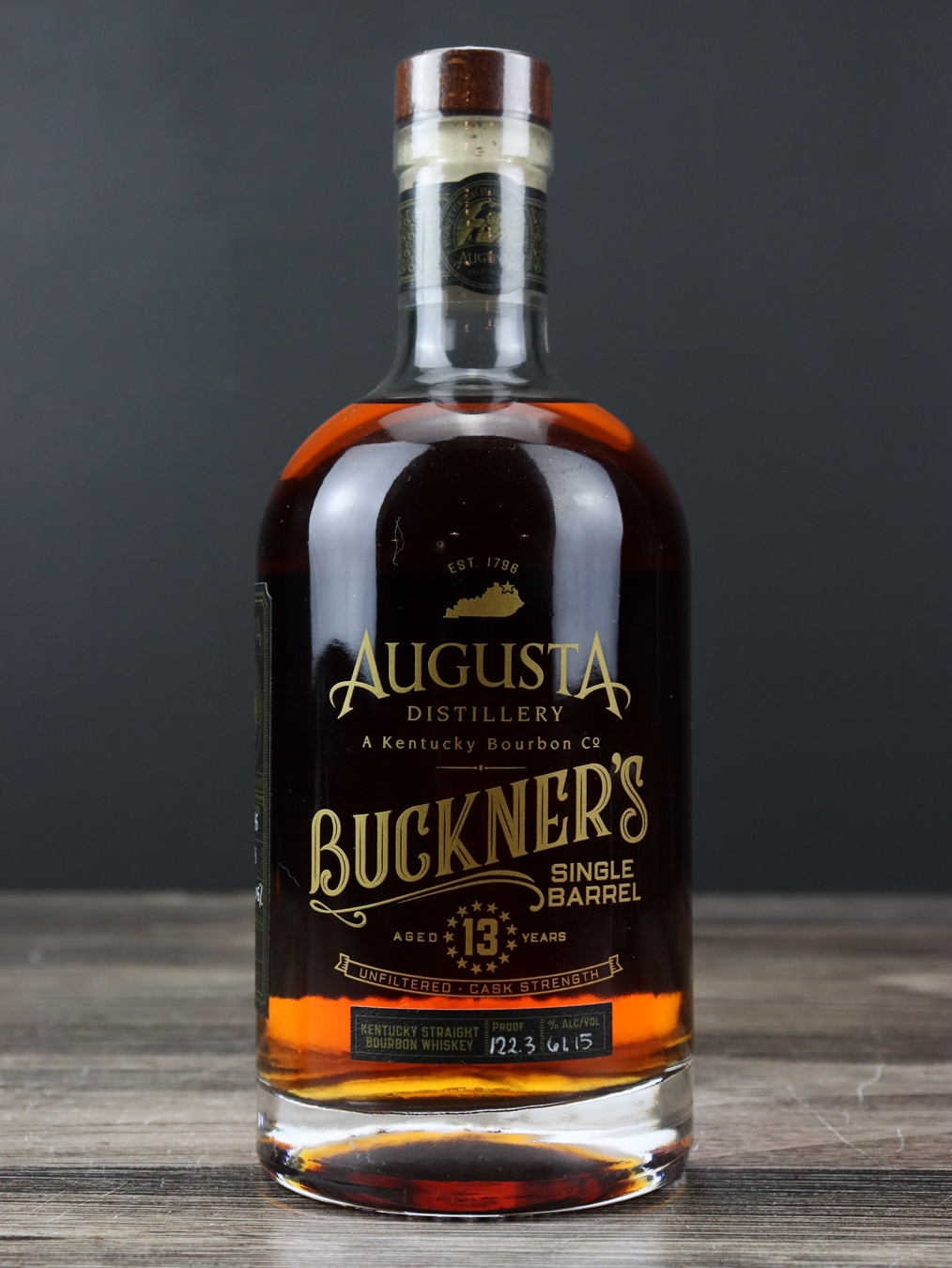 Buckner's 13 Year Single Barrel Bourbon Unicorn Auctions