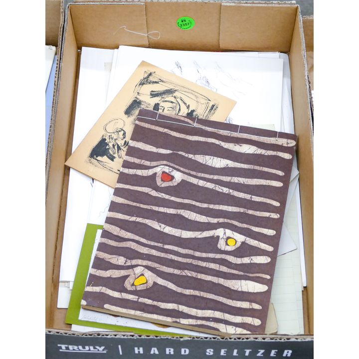 Box Neil Meitzler Early Drawings & Sketchbook
