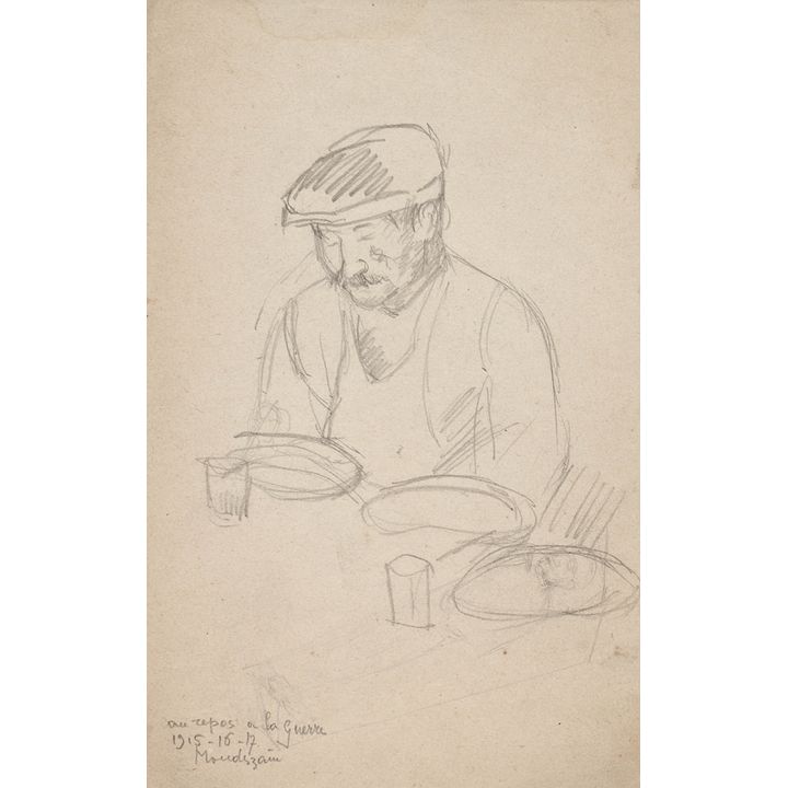 Odpoczynek w czasie wojny, ok. 1917