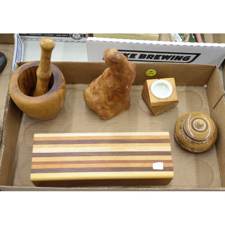 Box Wood Art Boxes & Figures
