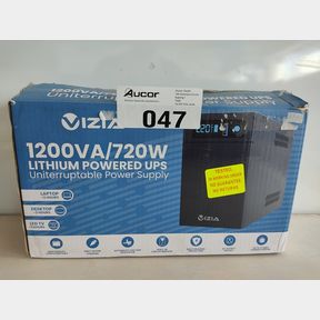 VIZIA 1200VA LINE INTERACTIVE LITHIUM UPS UPS-U1200