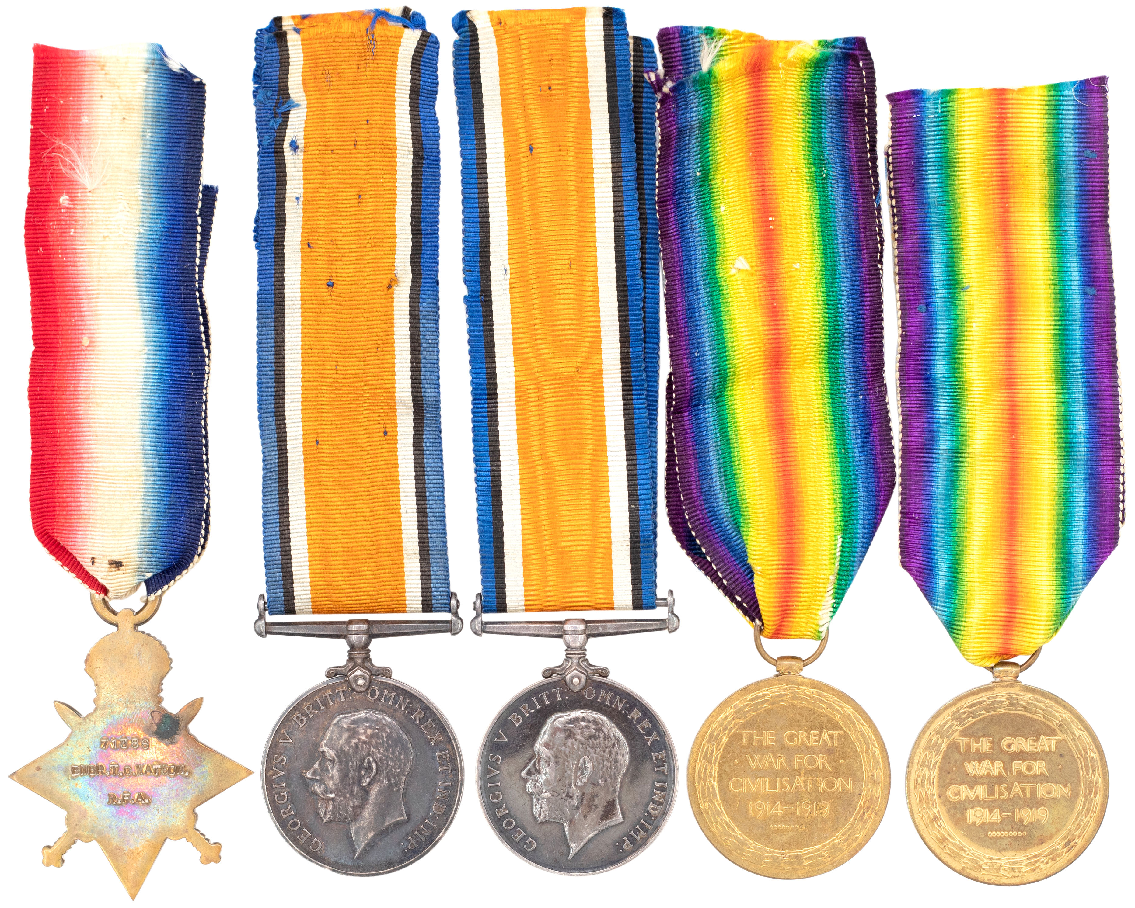 Family WWI Group, 1914-1918, EF