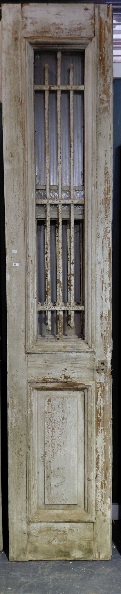Scrubbed Pine Double Doors,