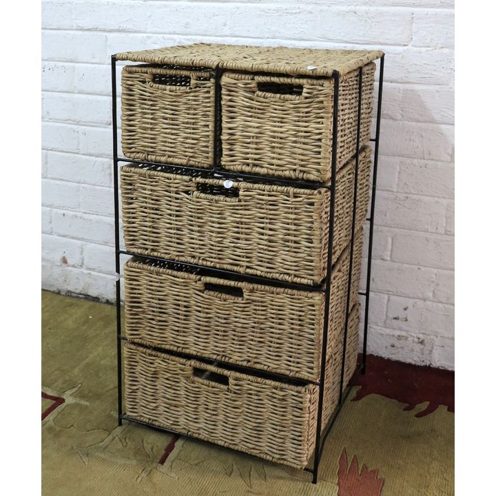 WICKER CHEST