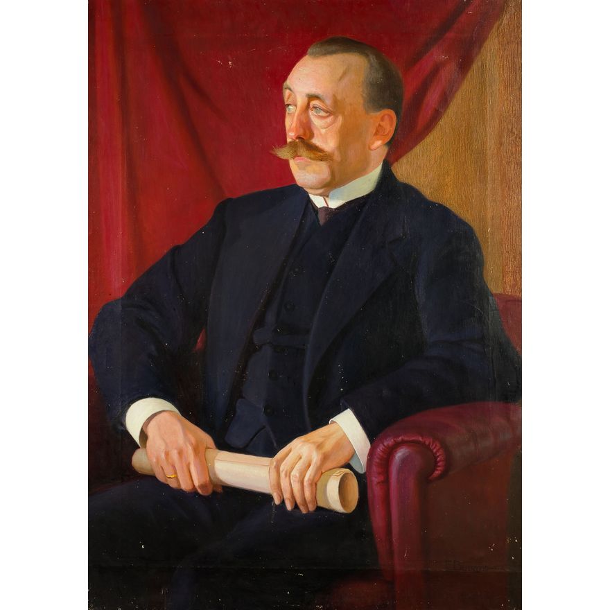 Edward Butrymowicz | Portret Felicjana Otockiego (1870-1931), ok. 1930 r.