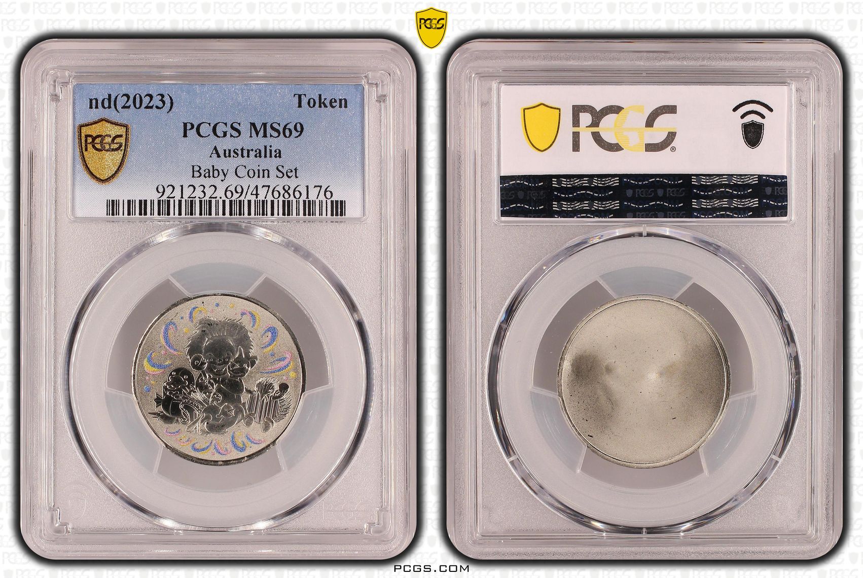 Baby Coin Set , Token, 2023, PCGS MS69