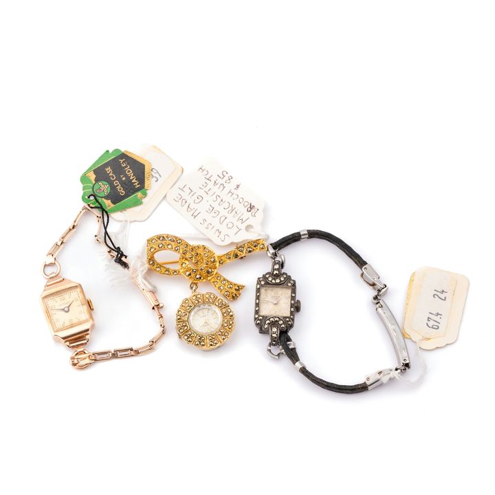 Assorted Ladies' Watches, c.1920s-1930s,