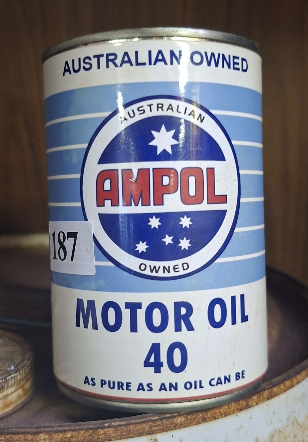Ampol Motor Oil Can