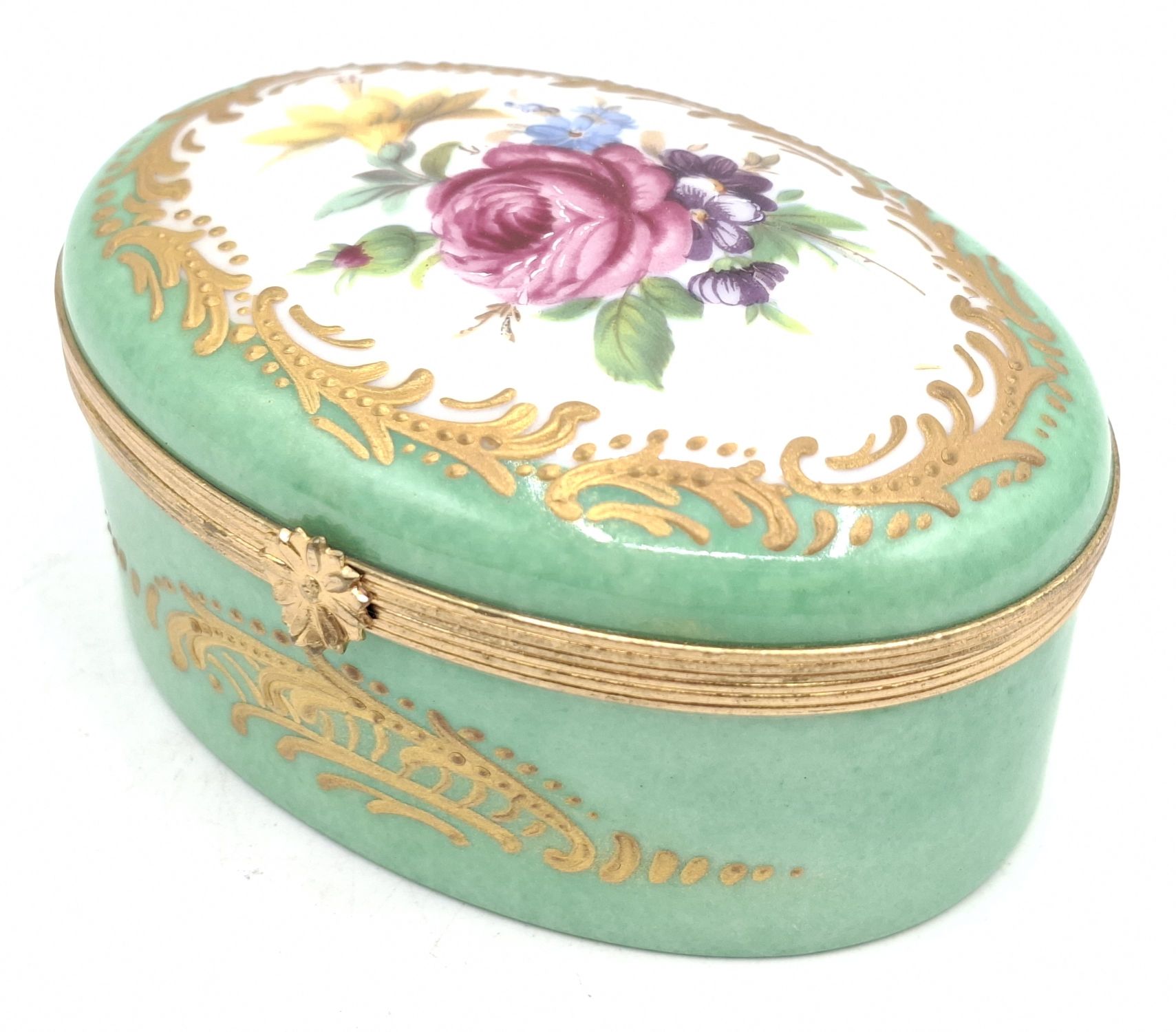 69 · LIMOGES FRANCE JEWELLERY CASKET