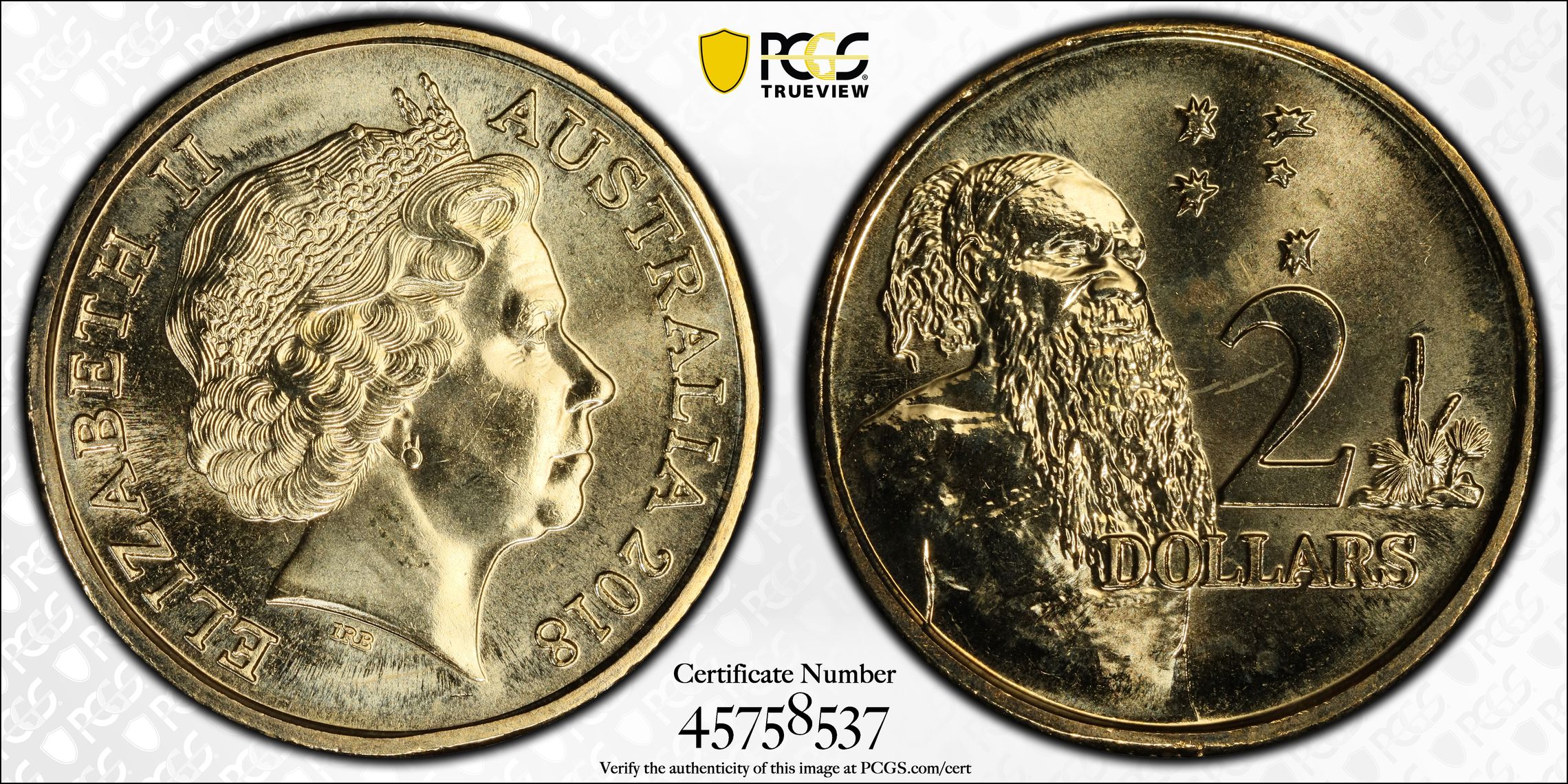 4th Portrait, Two Dollar, 2018, PCGS MS67