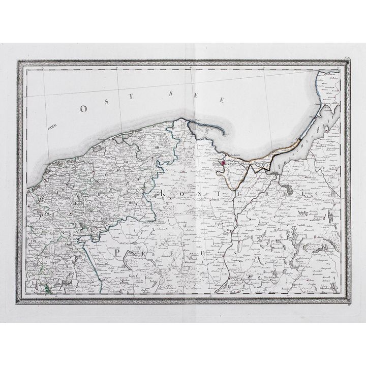 Franz Anton Schraembl | Neueste Generalkarte von Deutschland in XXIV Blättern