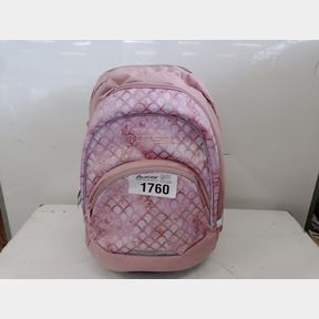 TOTEM - 3 PIECE SET - ORTHOPAEDIC SCHOOL BAG- LUNCH BAG AND PENCIL CASE - PINK