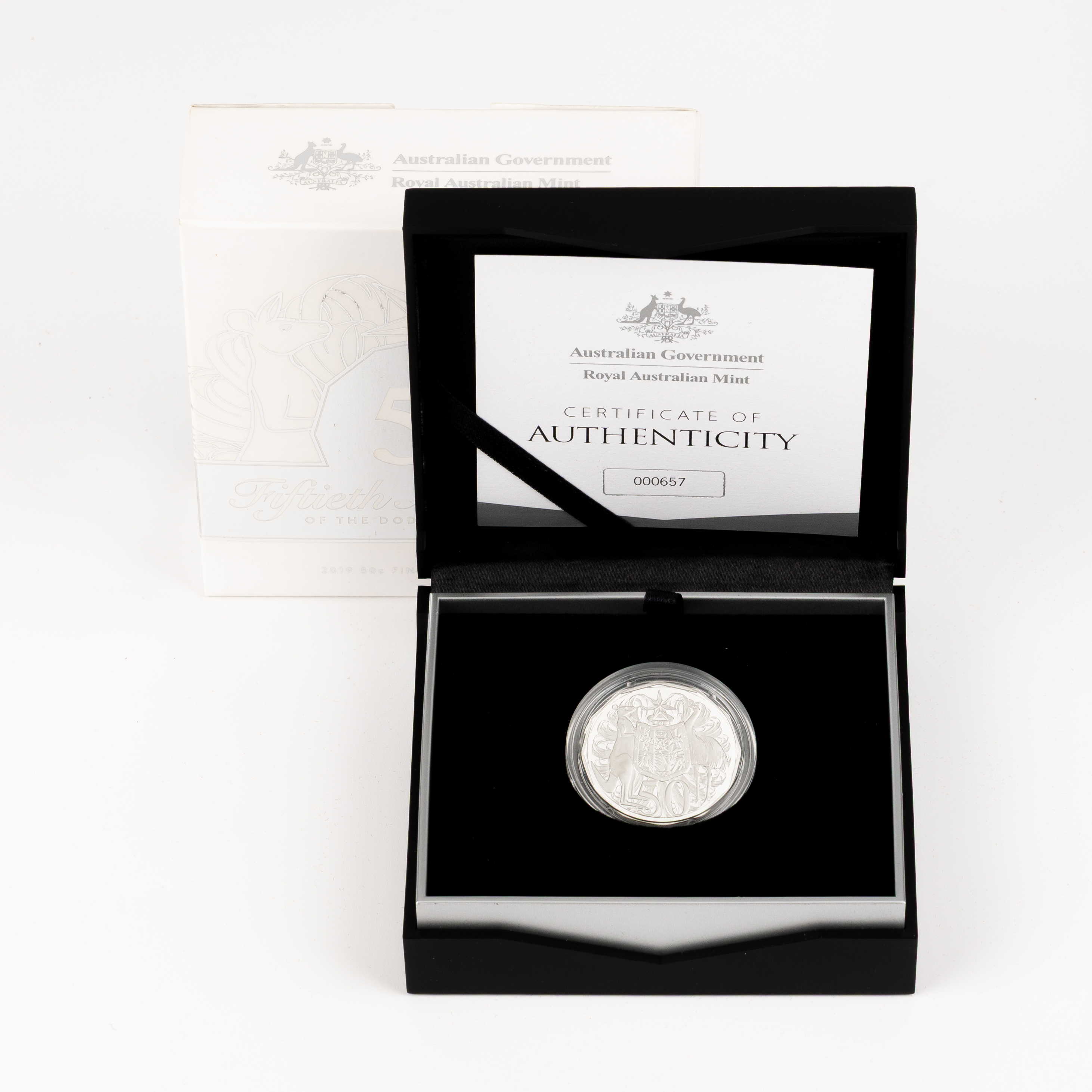 10 · RAM - 50th Anniversary of the Dodecagon, Fifty Cents, 2019,  FDC