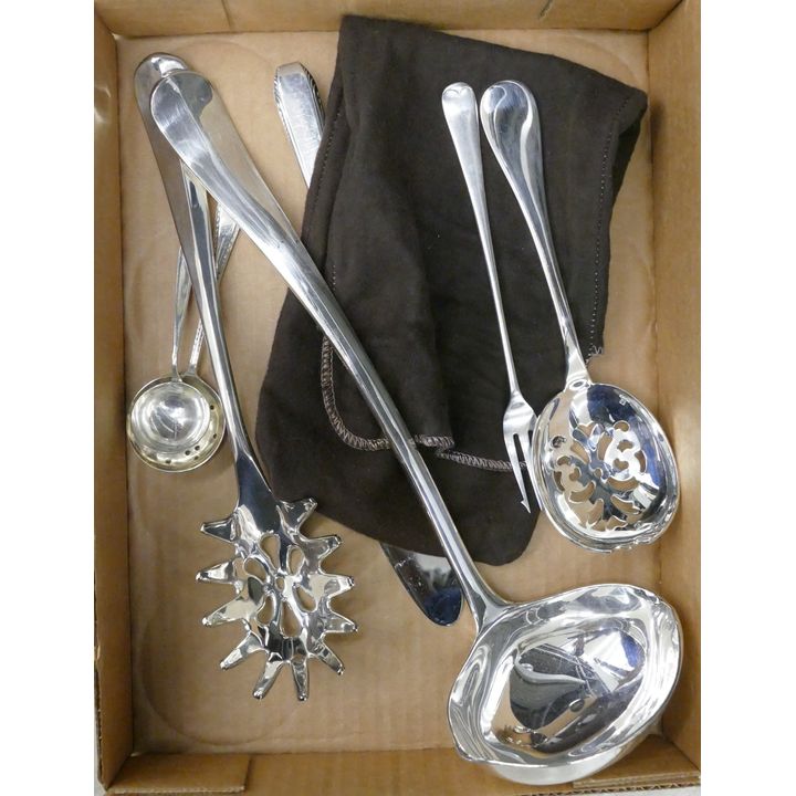 Box Silverplated Serving Pcs