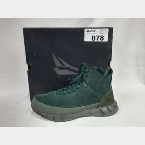 COYOTE MID ZIP BOOT - FOF100348-9M6 - HUNTER GREEN AND NEW DK BRUSH - UK 10