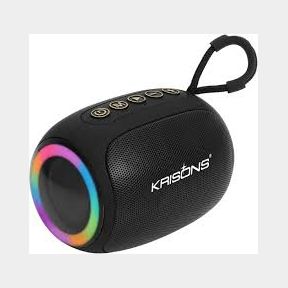 Bluetooth Portable High Quality Speaker with Sparking and Colourful Light - Black Bar 9901067184898 - 51748/20076 SN B2 (S7)