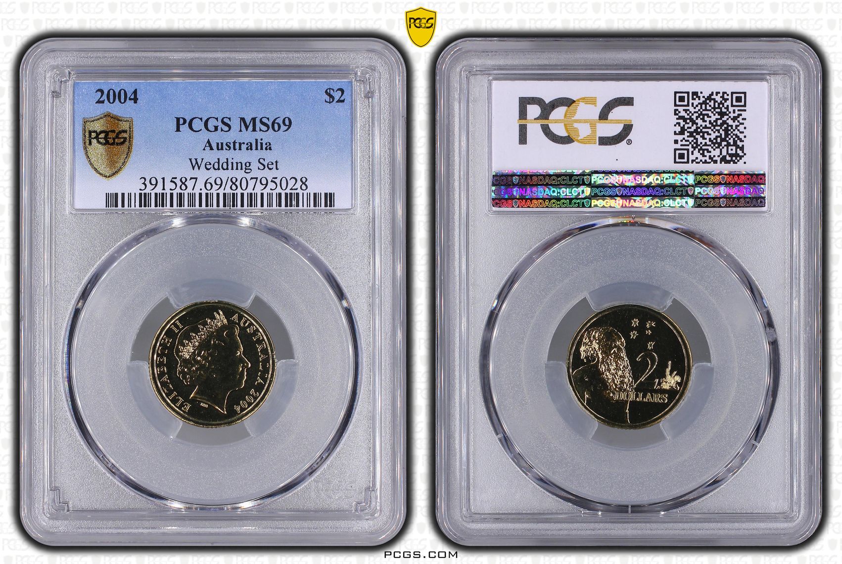 Two Dollar, 2004, PCGS MS 69