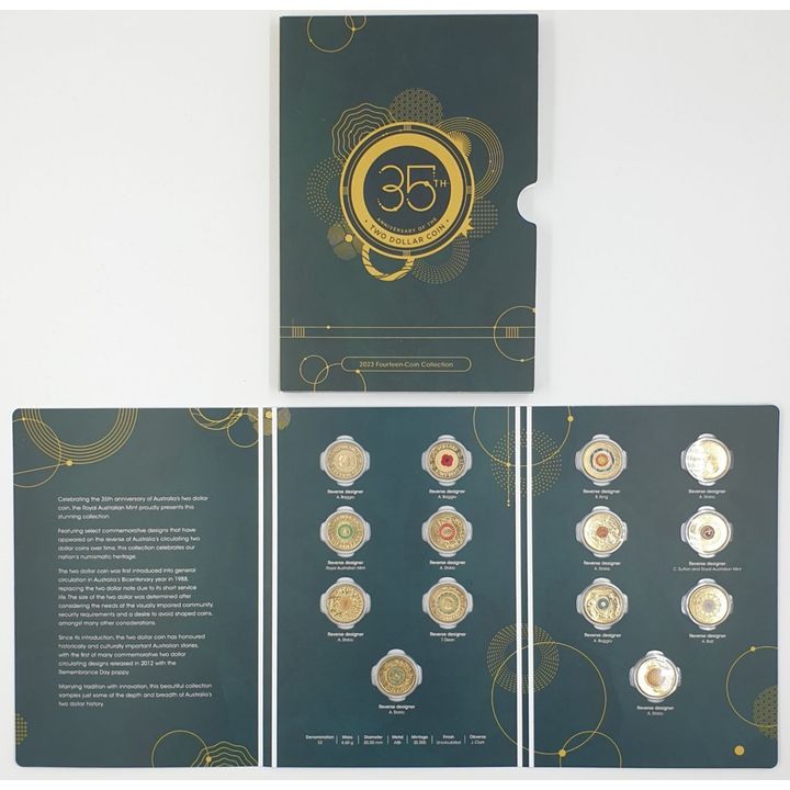 Ann. Of the $2 Coin Folder - 35th Ann.