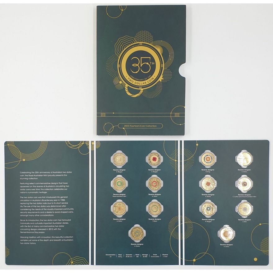 Ann. Of the $2 Coin Folder - 35th Ann.