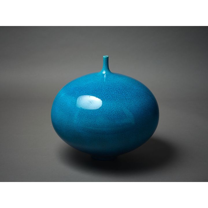 Peter Collis - A large spire orb vase