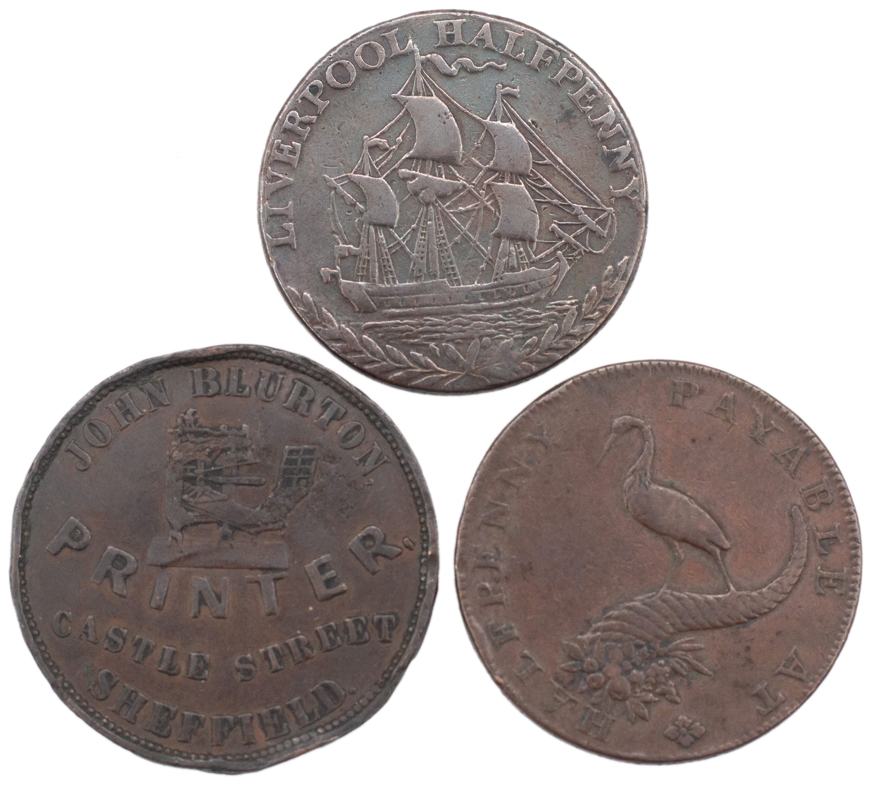 Great Britain, Halfpenny, 1792, gFine