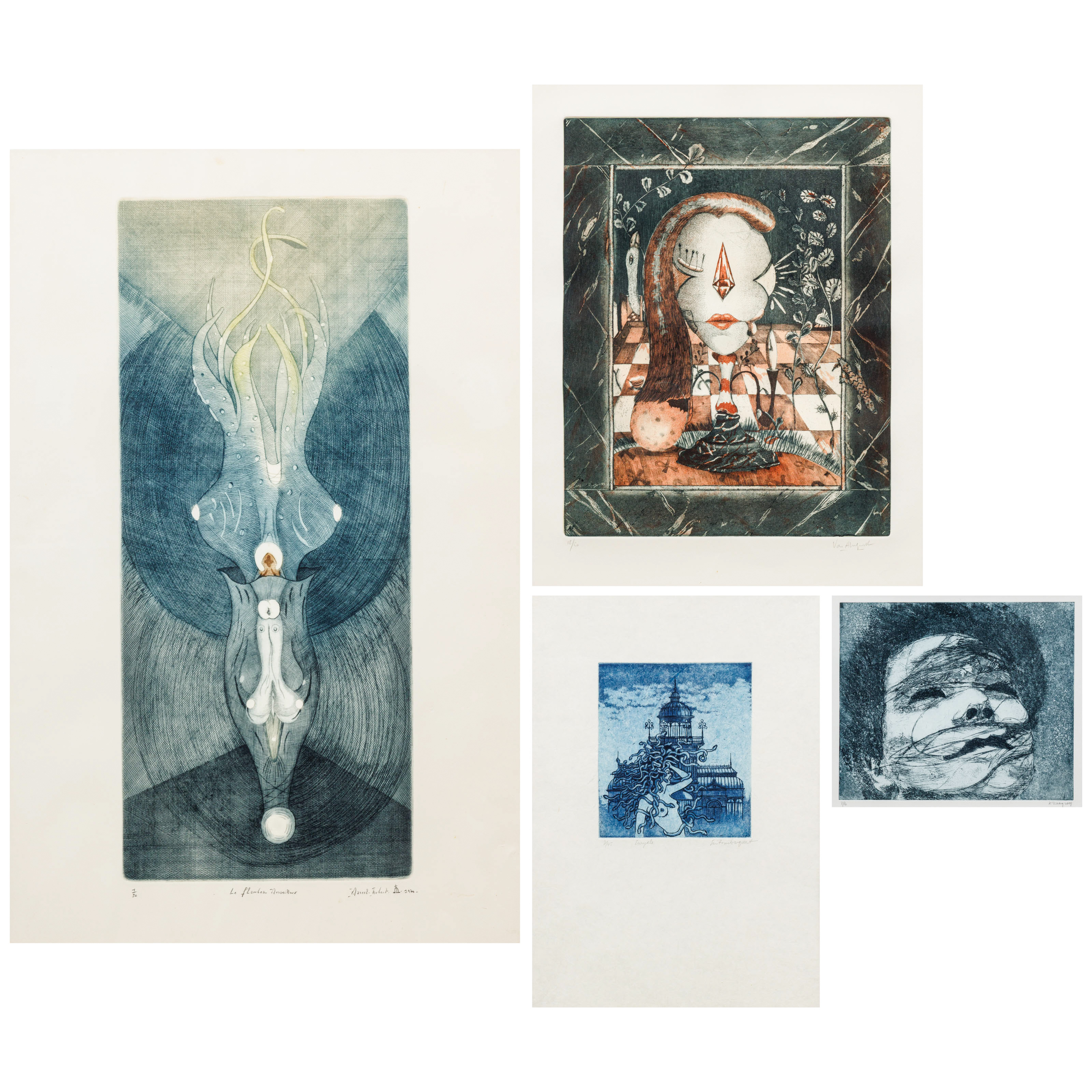 Diverse kunstenaars/ artistes divers – kavel bij Bernaerts, Antwerp