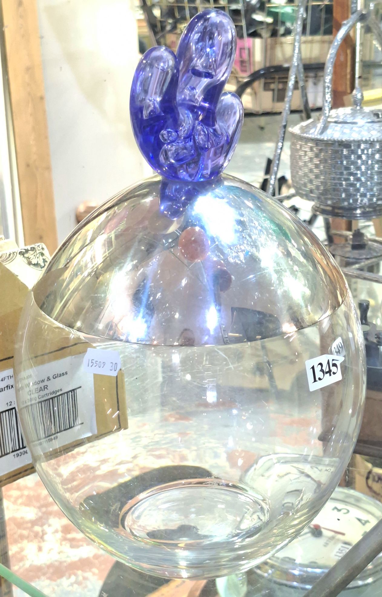 1345 · ALESSI 'BIG OVO' BISCUIT JAR