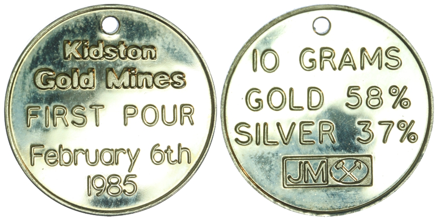 1985 Qld Kidston Gold/Silver Mines