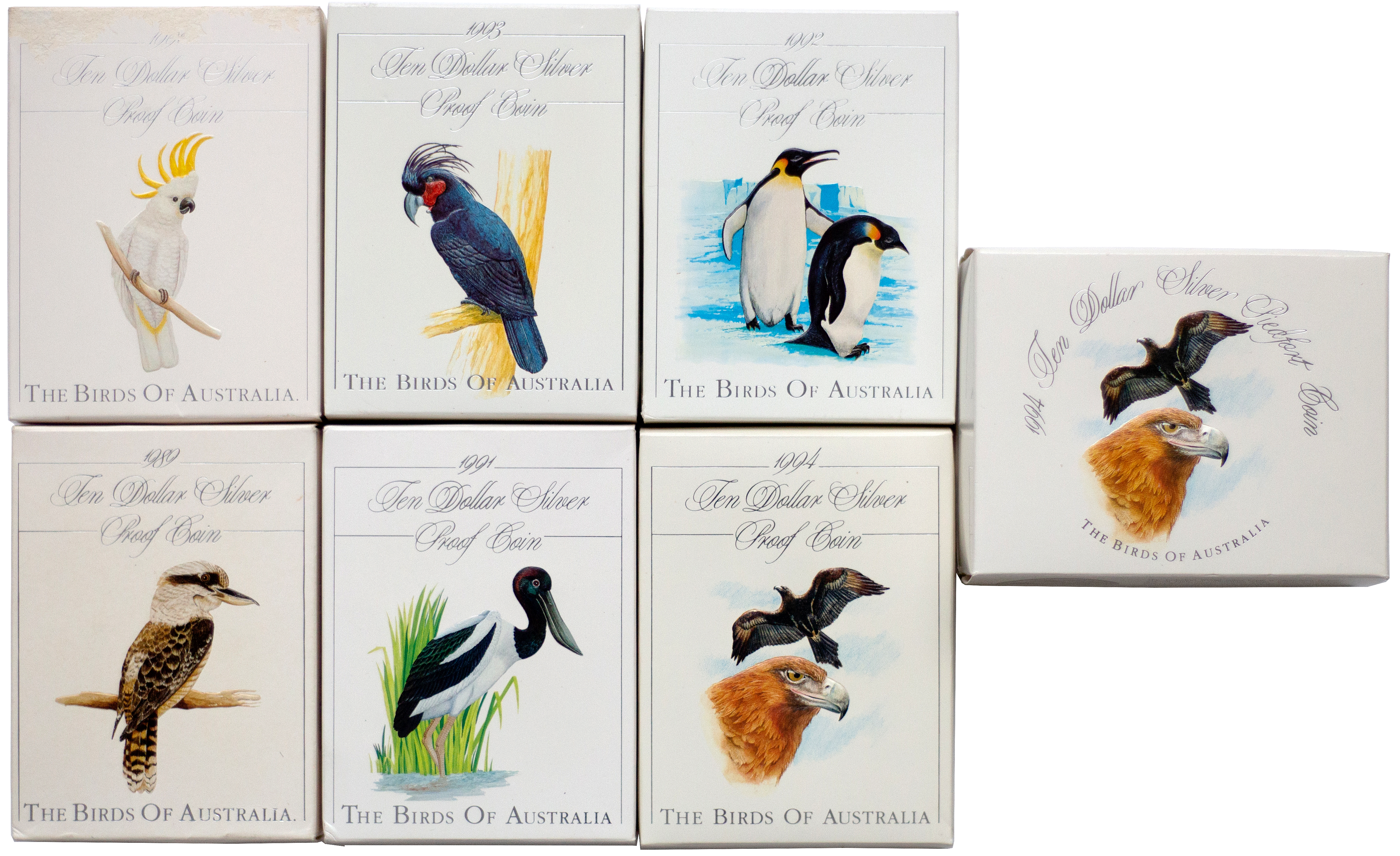 Elizabeth II, Ten Dollars, 1989 - 1994, FDC