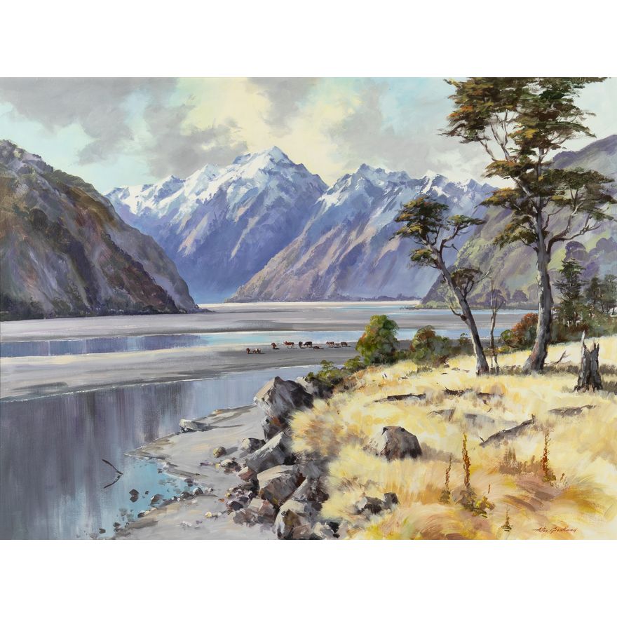 Aston Greathead (1921-2012): Haast Pass, New Zealand